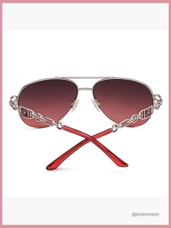 Metal Frame Aviator Sunglasses with Mirrored Lens UV 400 Protection